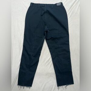 Black Vintage Raw Hemmed Rocky Mountain Jeans / Size 33